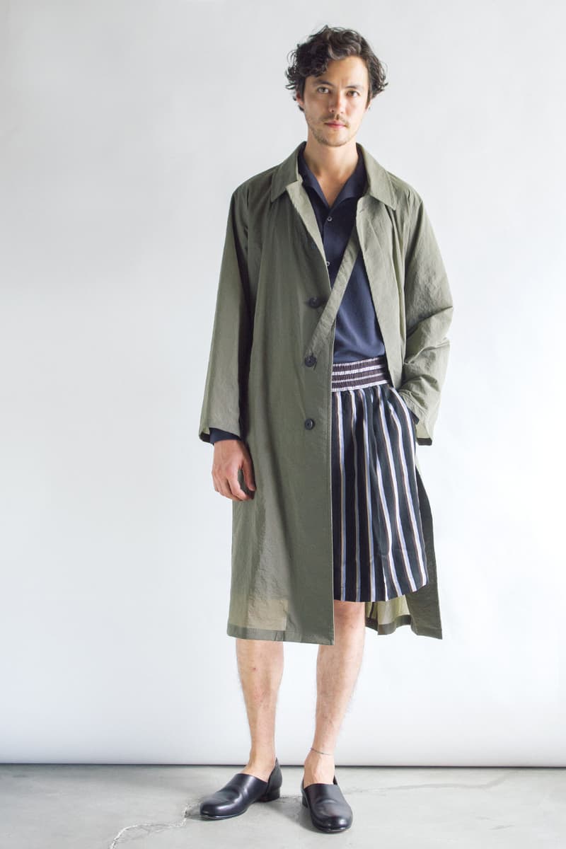 Rainmaker Kyoto Spring Summer 2019 Lookbook collection japan suiting tailoring style gown coat men women kimono