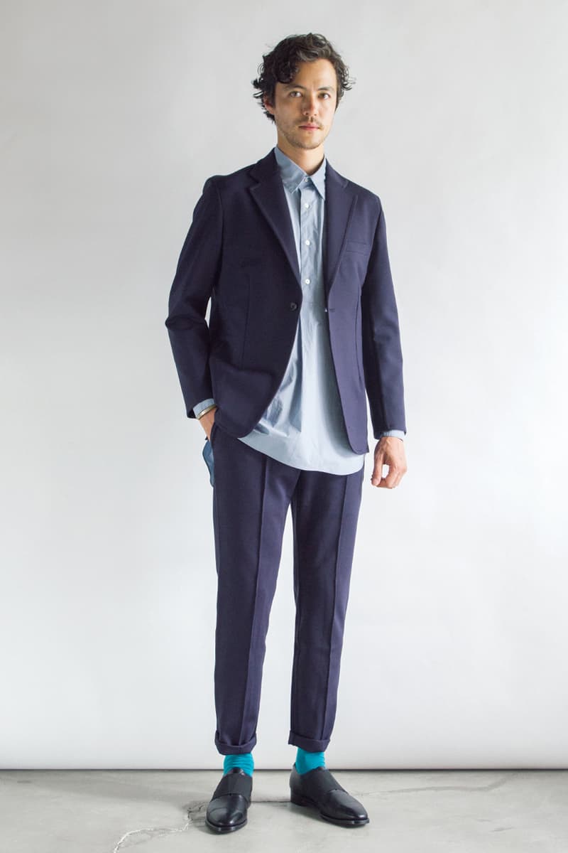 Rainmaker Kyoto Spring Summer 2019 Lookbook collection japan suiting tailoring style gown coat men women kimono