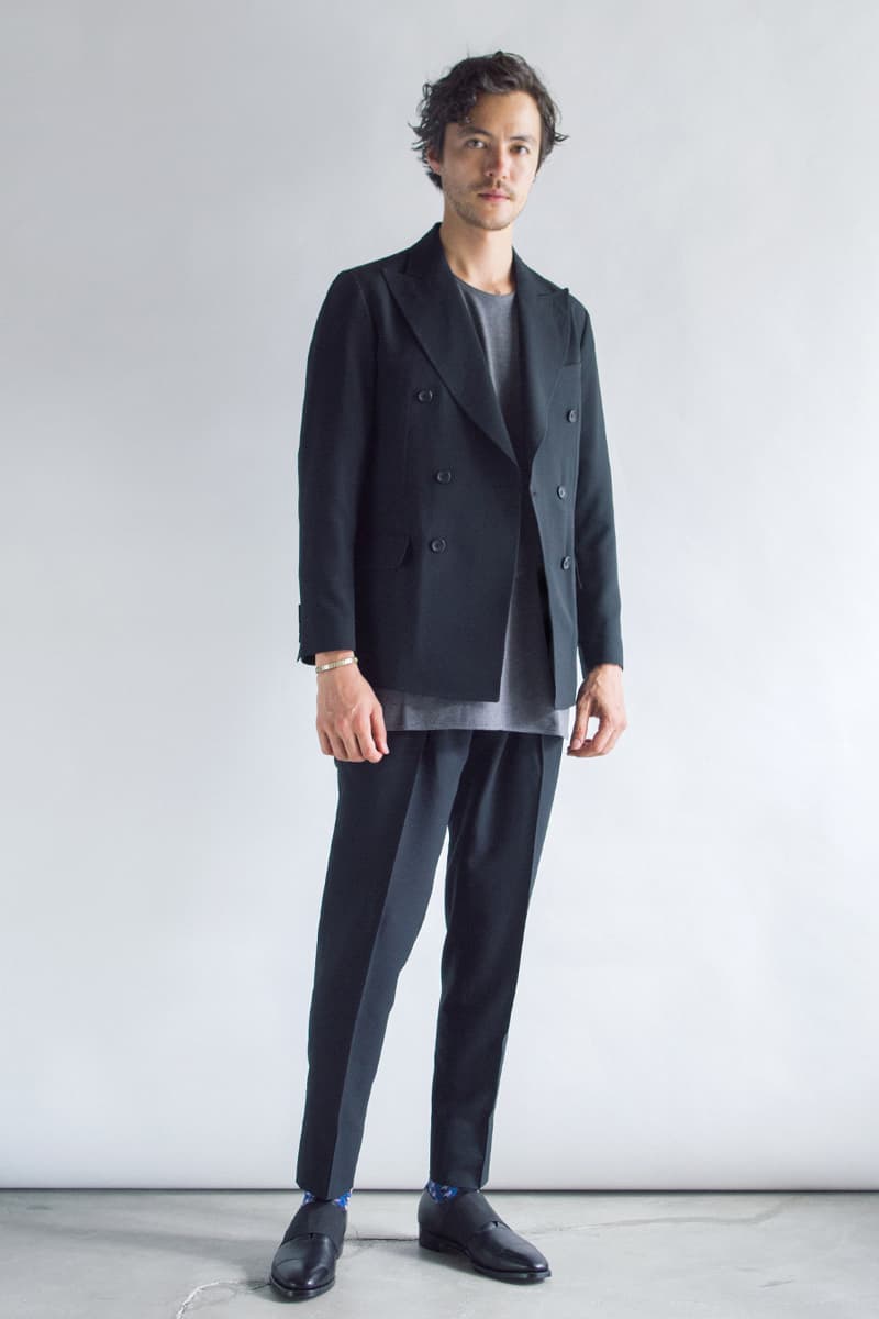 Rainmaker Kyoto Spring Summer 2019 Lookbook collection japan suiting tailoring style gown coat men women kimono