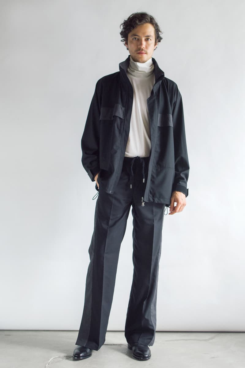 Rainmaker Kyoto Spring Summer 2019 Lookbook collection japan suiting tailoring style gown coat men women kimono