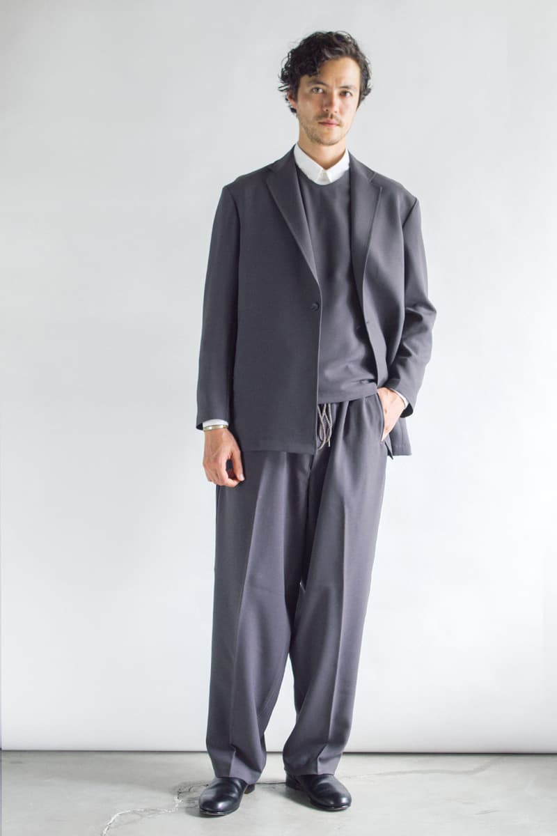 Rainmaker Kyoto Spring Summer 2019 Lookbook collection japan suiting tailoring style gown coat men women kimono