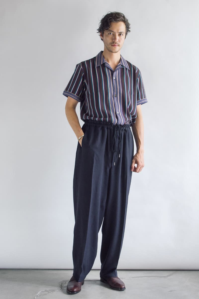 Rainmaker Kyoto Spring Summer 2019 Lookbook collection japan suiting tailoring style gown coat men women kimono