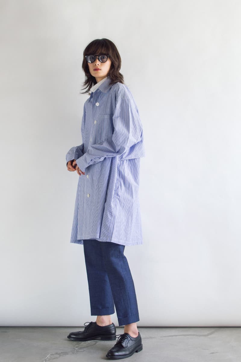 Rainmaker Kyoto Spring Summer 2019 Lookbook collection japan suiting tailoring style gown coat men women kimono