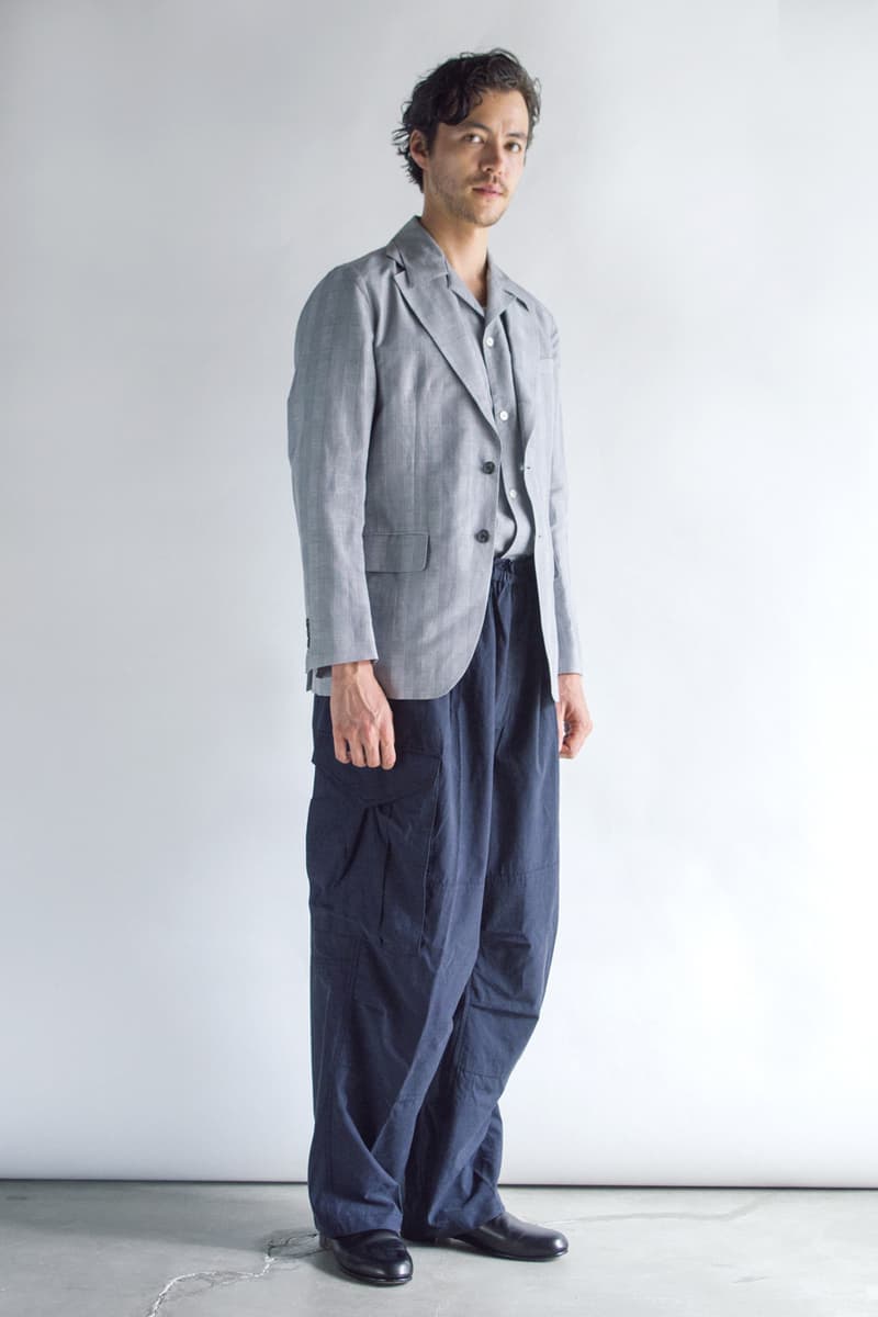 Rainmaker Kyoto Spring Summer 2019 Lookbook collection japan suiting tailoring style gown coat men women kimono