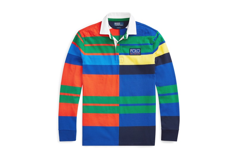 ralph lauren polo hi tech reissue collection fall winter 2018 release drop date info buy purchase sale store sell cargo pants vest sweater jacket coat sweatpants sneakers tee shirt branding logo polo bear