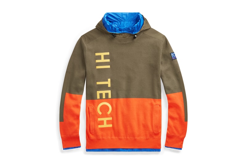 ralph lauren polo hi tech reissue collection fall winter 2018 release drop date info buy purchase sale store sell cargo pants vest sweater jacket coat sweatpants sneakers tee shirt branding logo polo bear