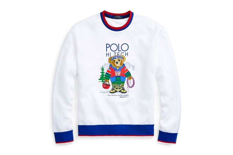ralph lauren polo hi tech reissue collection fall winter 2018 release drop date info buy purchase sale store sell cargo pants vest sweater jacket coat sweatpants sneakers tee shirt branding logo polo bear