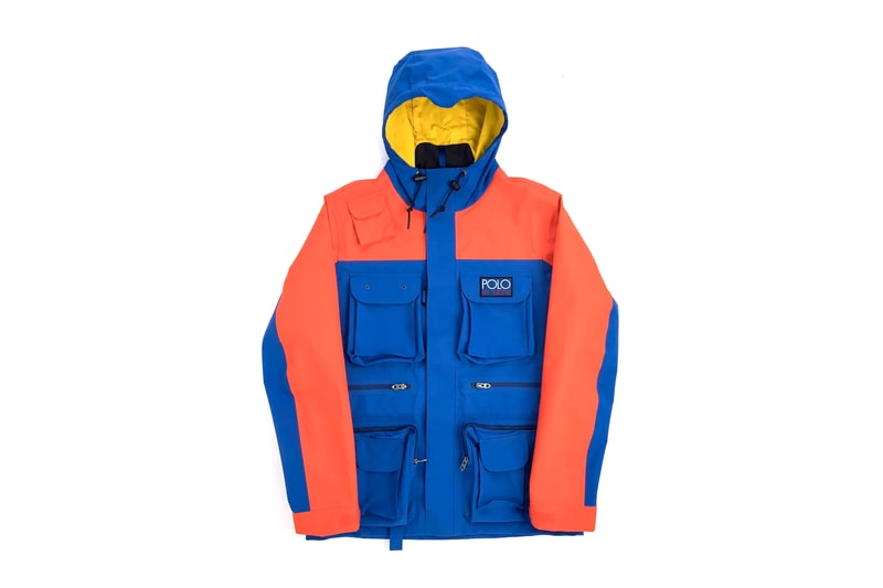 ralph lauren polo hi tech reissue collection fall winter 2018 release drop date info buy purchase sale store sell cargo pants vest sweater jacket coat sweatpants sneakers tee shirt branding logo polo bear