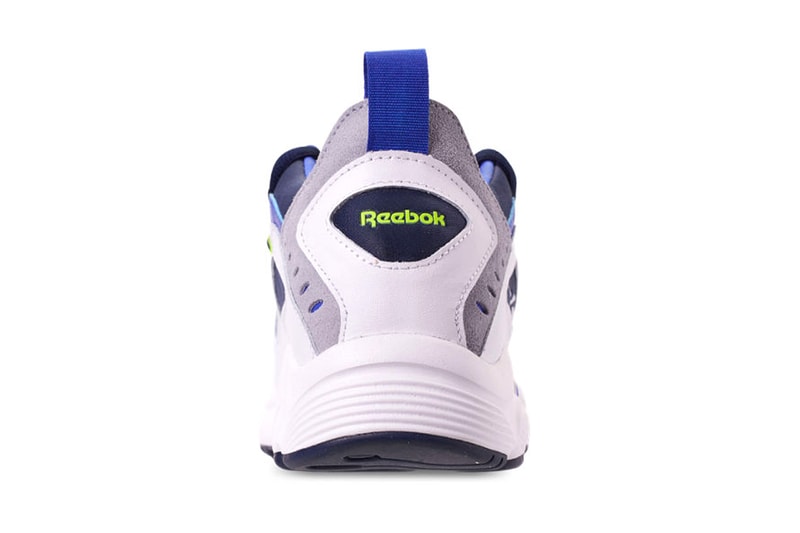 Reebok DMX 1200 Low Black White White Navy Green Runner Retro 90s