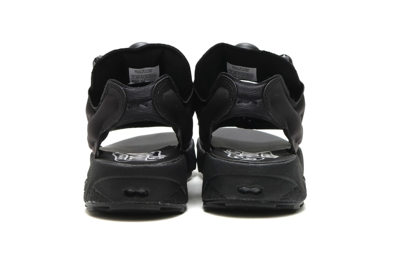 Reebok Black InstaPump Fury Sandal release info atmos summer