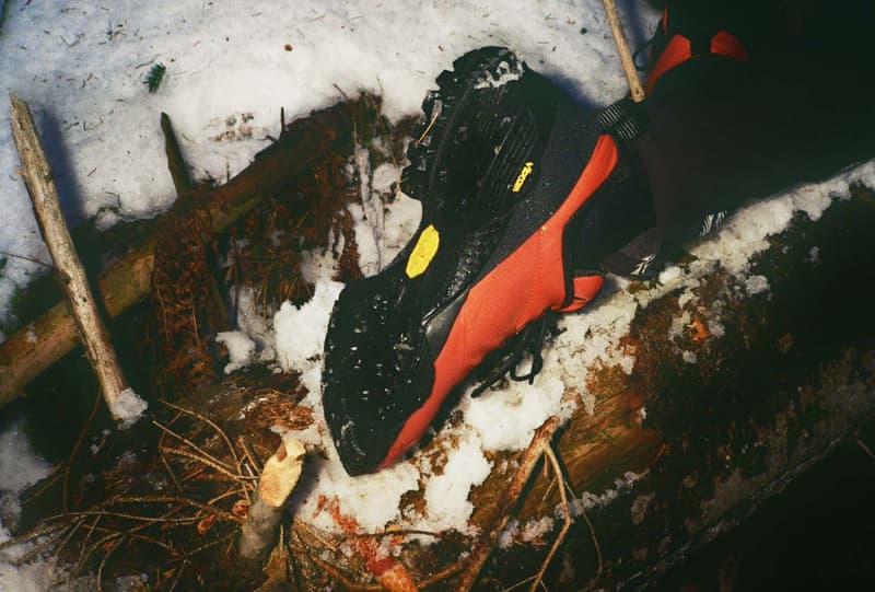 ROA Fall Winter 2018 Lookbook Footwear Boots Sneakers collection vibram kudu leather nylon mesh slam jam vibram