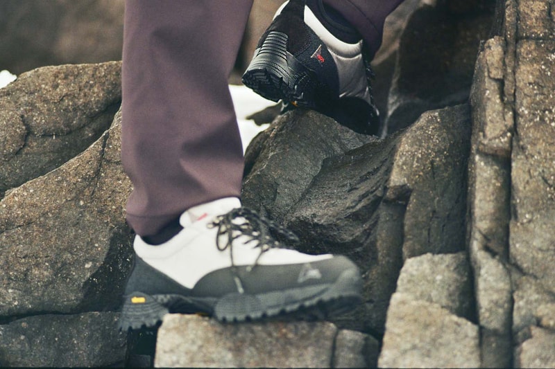 ROA Fall Winter 2018 Lookbook Footwear Boots Sneakers collection vibram kudu leather nylon mesh slam jam vibram