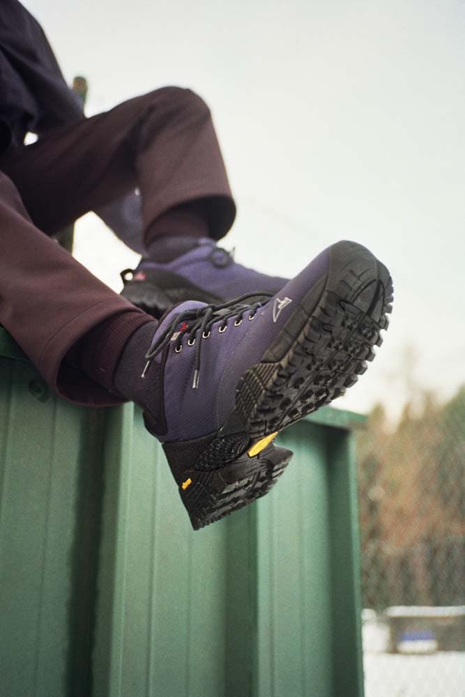 ROA Fall Winter 2018 Lookbook Footwear Boots Sneakers collection vibram kudu leather nylon mesh slam jam vibram