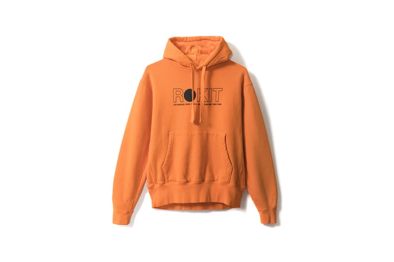 ROKIT Fall Winter 2018 Delivery 1 Lookbook Release Trench Coat Hoodie Anorak zip Up Pants short long sleeve T shirt bags