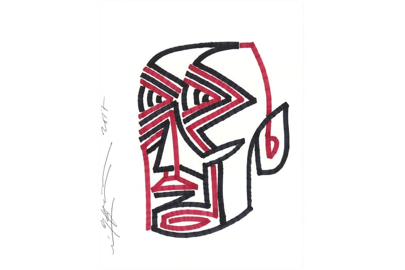 rostarr pareidolic behaviour agnes b galerie boutique artworks drawings paintings