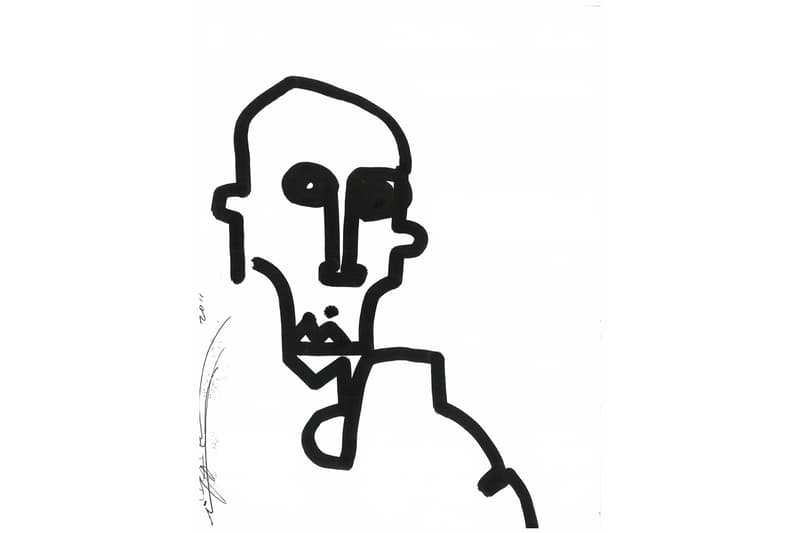 rostarr pareidolic behaviour agnes b galerie boutique artworks drawings paintings