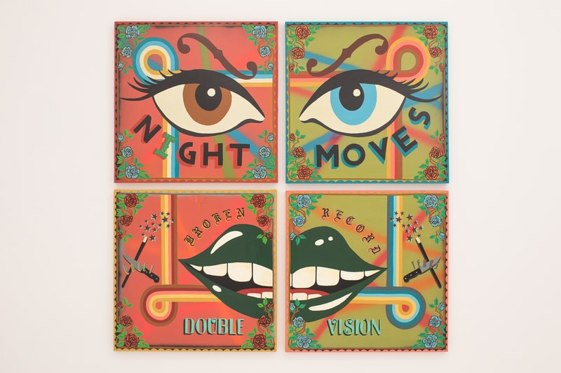 RVCA Presents Now and Then Art Exhibition fashion clothes skateboarding new york california music diy mark gonzales shepard fairey harmony korine ed templeton tom sachs barry mcgee harmony korine