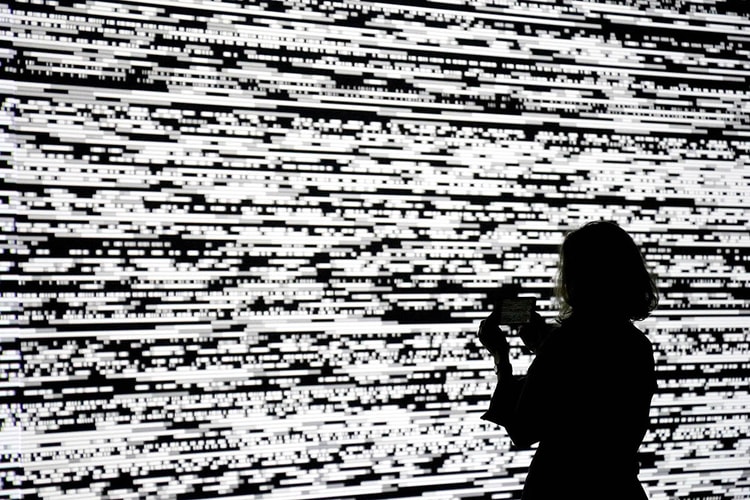 Ryoji Ikeda Brings Massive Audiovisual Installations to Centre Pompidou