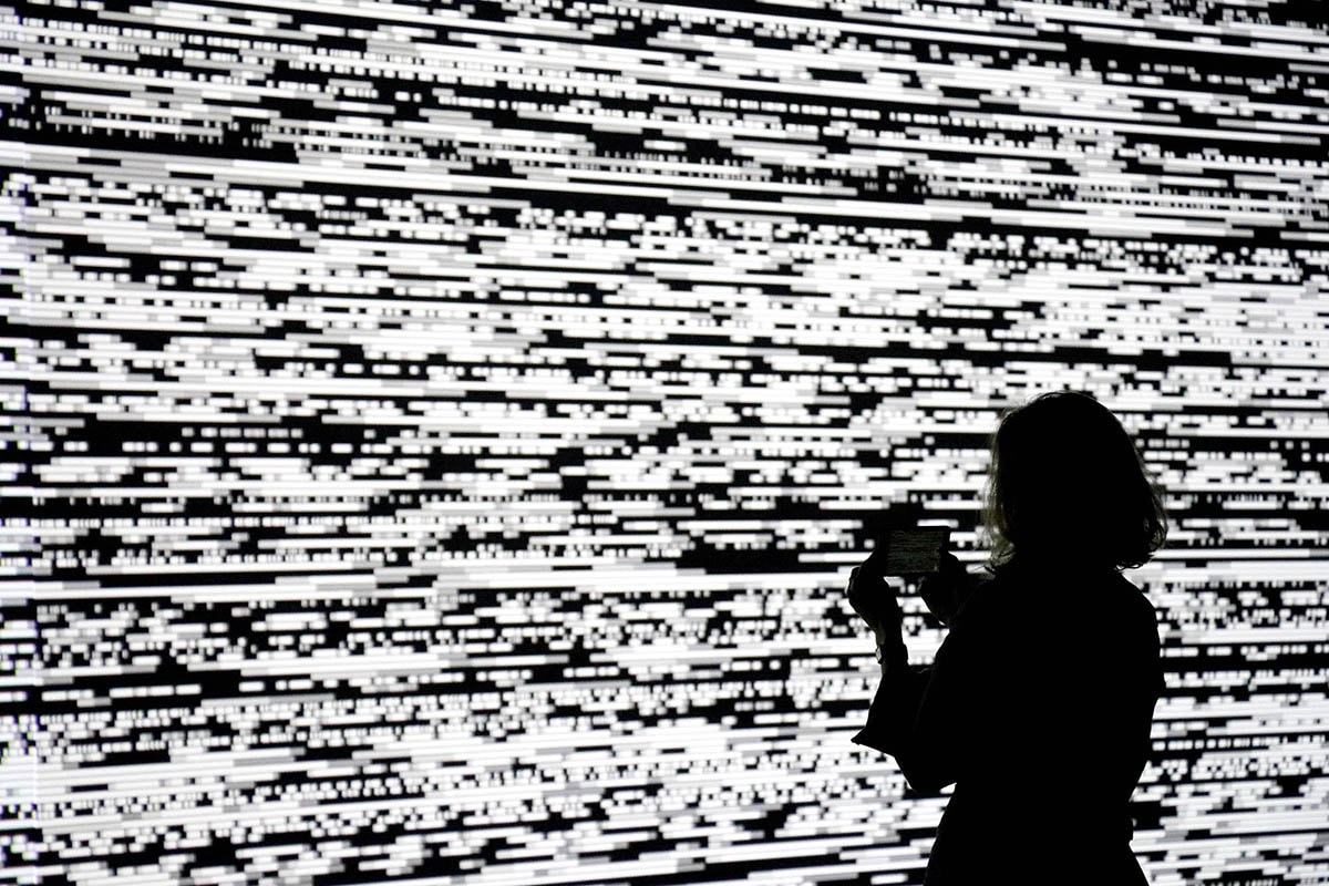 ryoji ikeda continuum centre pompidou paris exhibition