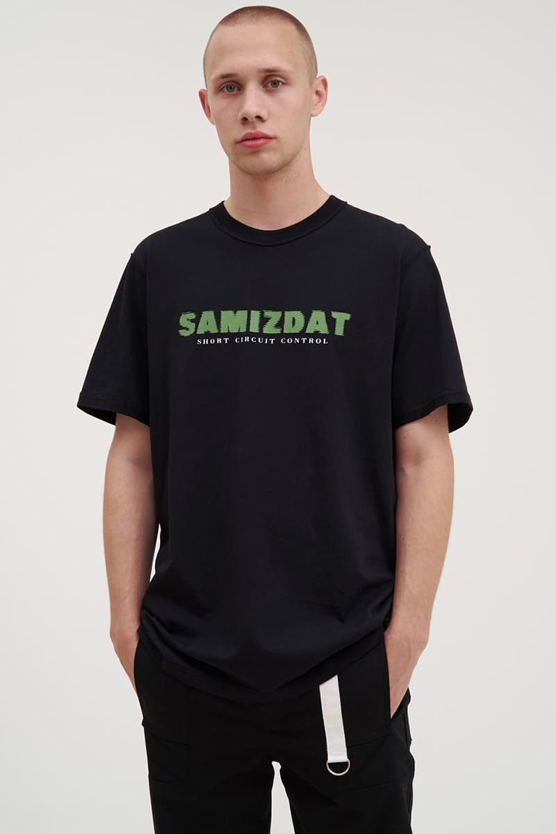 SAMIZDAT by Yang Li Fall Winter 2018 Collection Ma 1 Bomber Jacket Hoodie Long Short Sleeve T shirt Cap Hat Tote Reference Sonic discipline