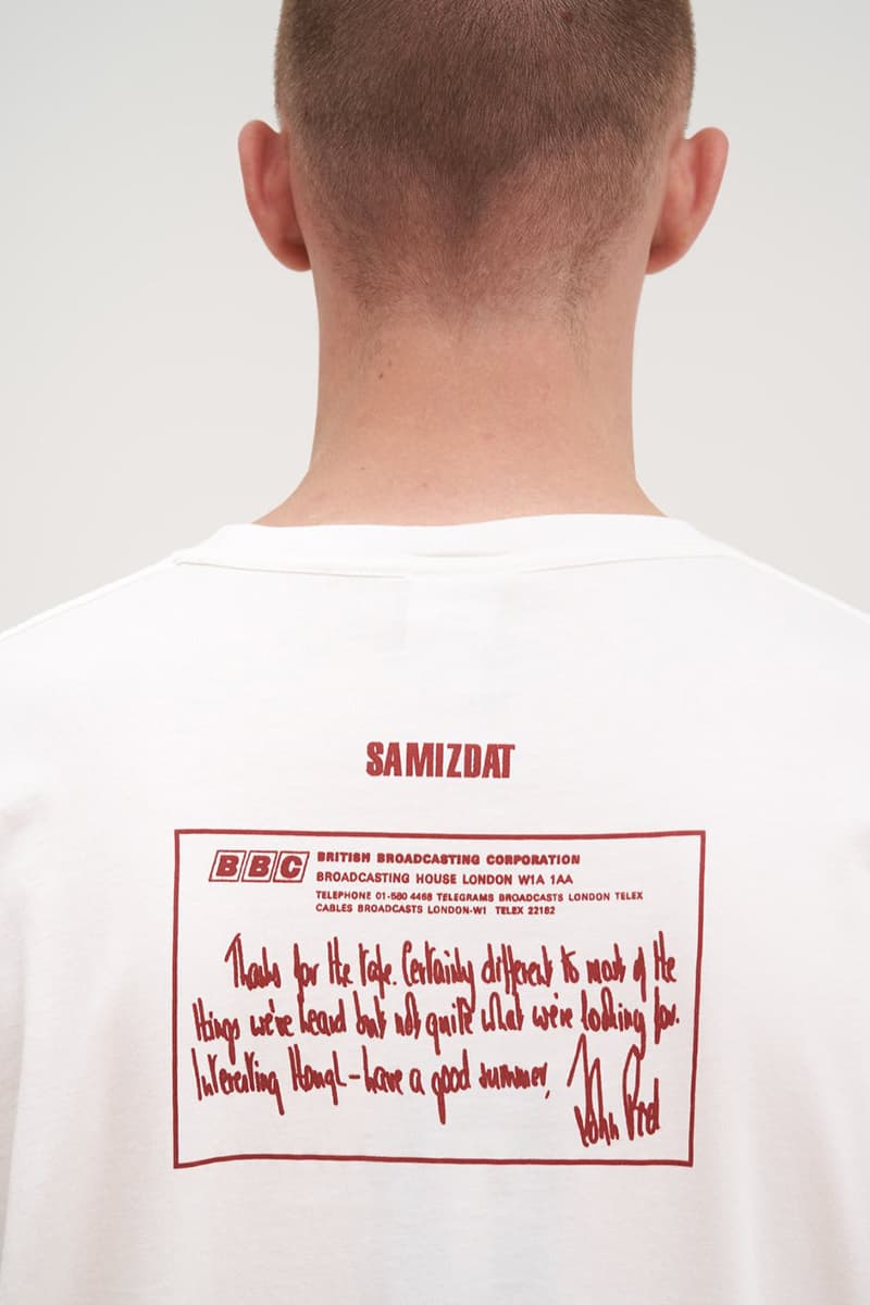 SAMIZDAT by Yang Li Fall Winter 2018 Collection Ma 1 Bomber Jacket Hoodie Long Short Sleeve T shirt Cap Hat Tote Reference Sonic discipline