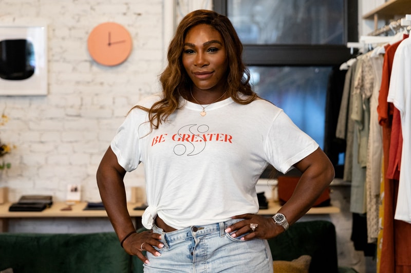 serena williams new york city pop up shop great brand clothing line design hypebae exclusive interview release date info buy purchase sale sell