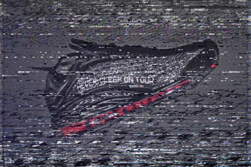 nike air max deluxe sk skepta 2018 footwear nike sportswear sneaker shoe sneakers shoes black white red rapper never sleep on tour