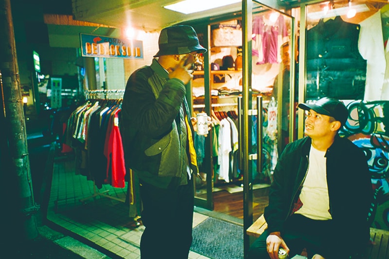 SON OF THE CHEESE Fall Winter 2018 collection Lookbook Shibuya Sober outerwear sweaters trousers