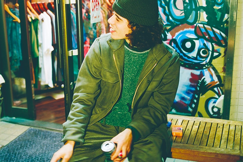 SON OF THE CHEESE Fall Winter 2018 collection Lookbook Shibuya Sober outerwear sweaters trousers