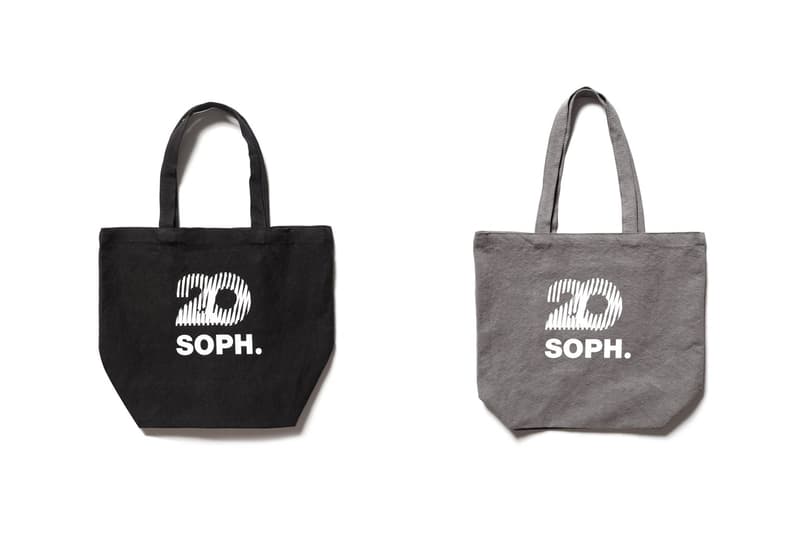 SOPH. 20th Anniversary SOPH.20 online exclusive brand outerwear shirts hats bags accessories Tom Hingston