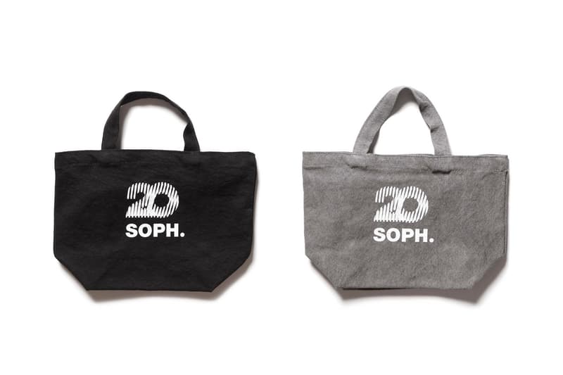 SOPH. 20th Anniversary SOPH.20 online exclusive brand outerwear shirts hats bags accessories Tom Hingston