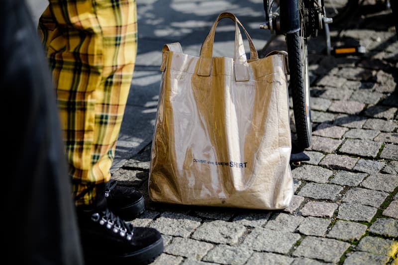 Stockholm Fashion Week SS19 Street Style spring summer 2019 sweden balenciaga raf simons adidas yeezy angel sneaker streetwear fashion trends scandinavian