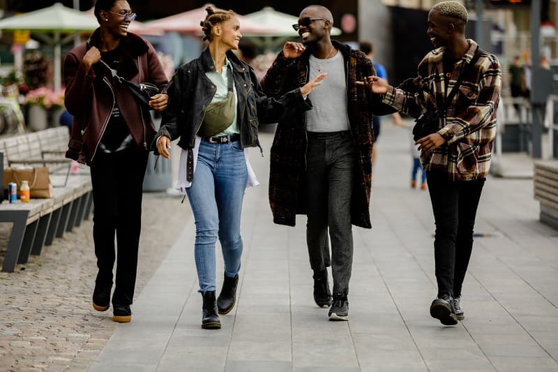 Stockholm Fashion Week SS19 Street Style spring summer 2019 sweden balenciaga raf simons adidas yeezy angel sneaker streetwear fashion trends scandinavian