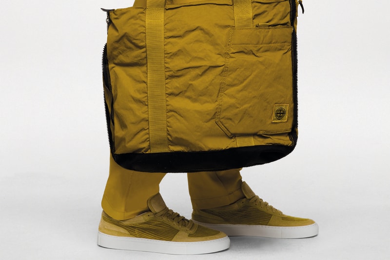 Stone Island Diemme Fall/Winter 2018 Sneaker Details Shoes Trainers Sneakers Kicks Footwear Cop Purchase Buy Mustard light blue purple italy handmade luxury release information first look
