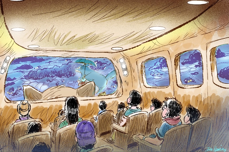 Disney Designer Studio Ghibli Theme Park Ride Concepts John Ramirez
