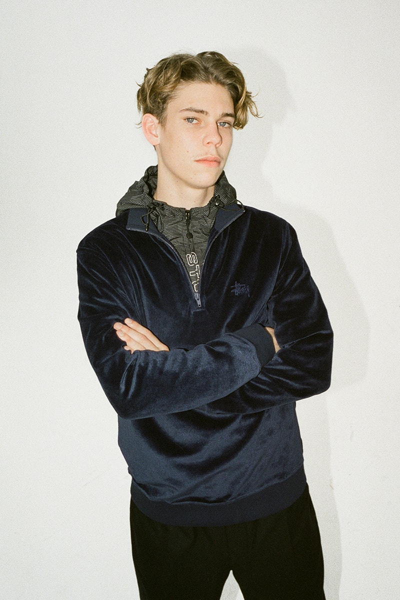 Stüssy Fall 2018 Collection Lookbook outerwear tracksuits T-shirts pants camo stripes release info