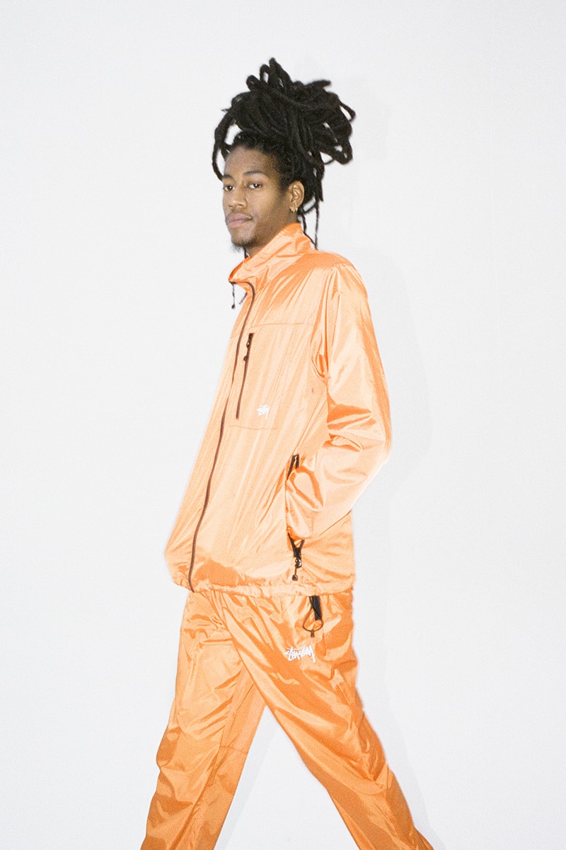 Stüssy Fall 2018 Collection Lookbook outerwear tracksuits T-shirts pants camo stripes release info