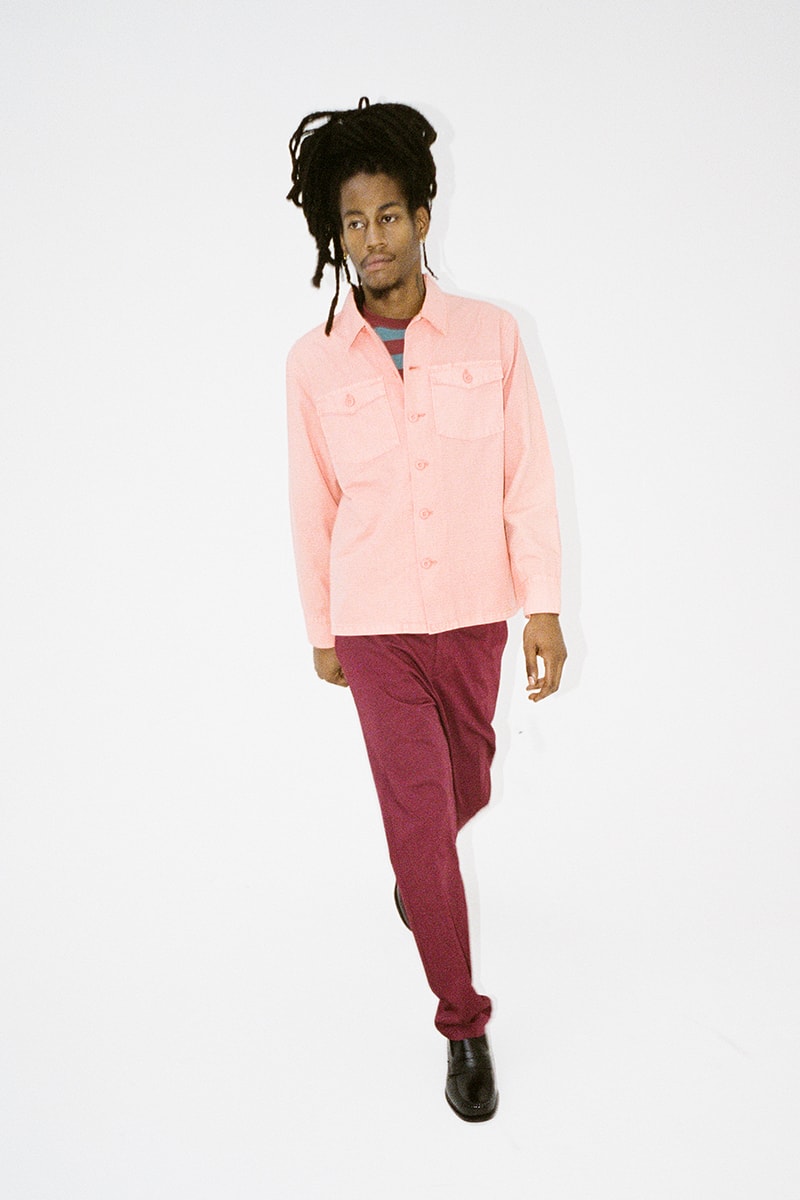 Stüssy Fall 2018 Collection Lookbook outerwear tracksuits T-shirts pants camo stripes release info