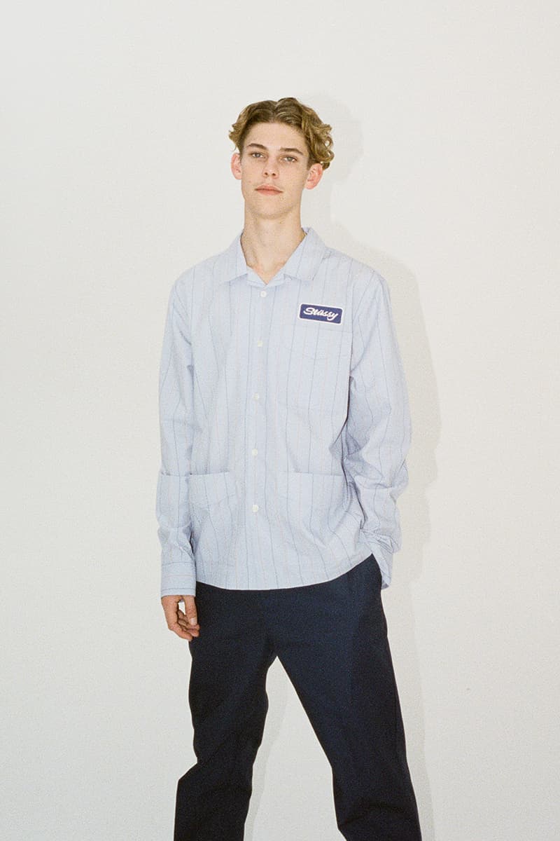 Stüssy Fall 2018 Collection Lookbook outerwear tracksuits T-shirts pants camo stripes release info