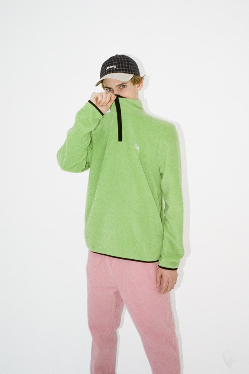 Stüssy Fall 2018 Collection Lookbook outerwear tracksuits T-shirts pants camo stripes release info