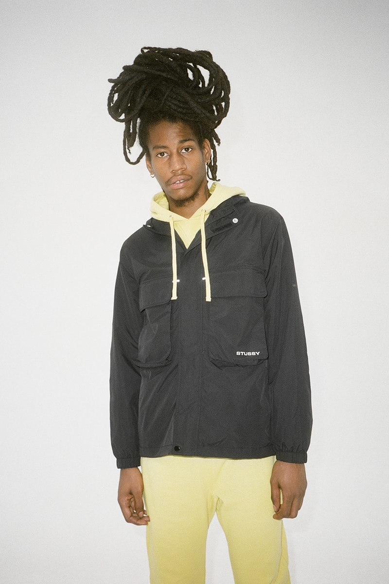Stüssy Fall 2018 Collection Lookbook outerwear tracksuits T-shirts pants camo stripes release info