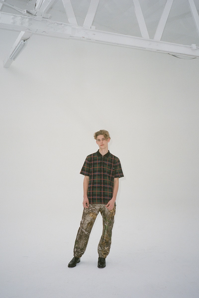Stüssy Fall 2018 Collection Lookbook outerwear tracksuits T-shirts pants camo stripes release info