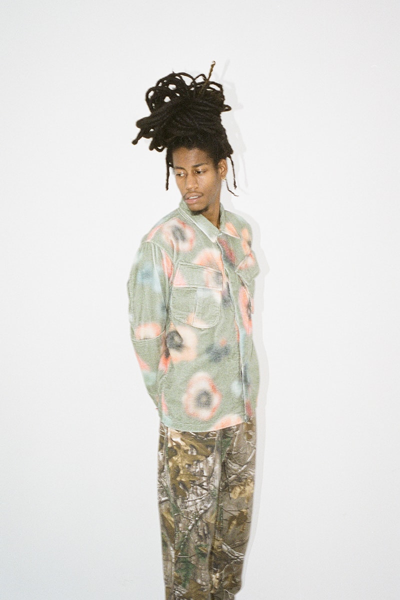 Stüssy Fall 2018 Collection Lookbook outerwear tracksuits T-shirts pants camo stripes release info