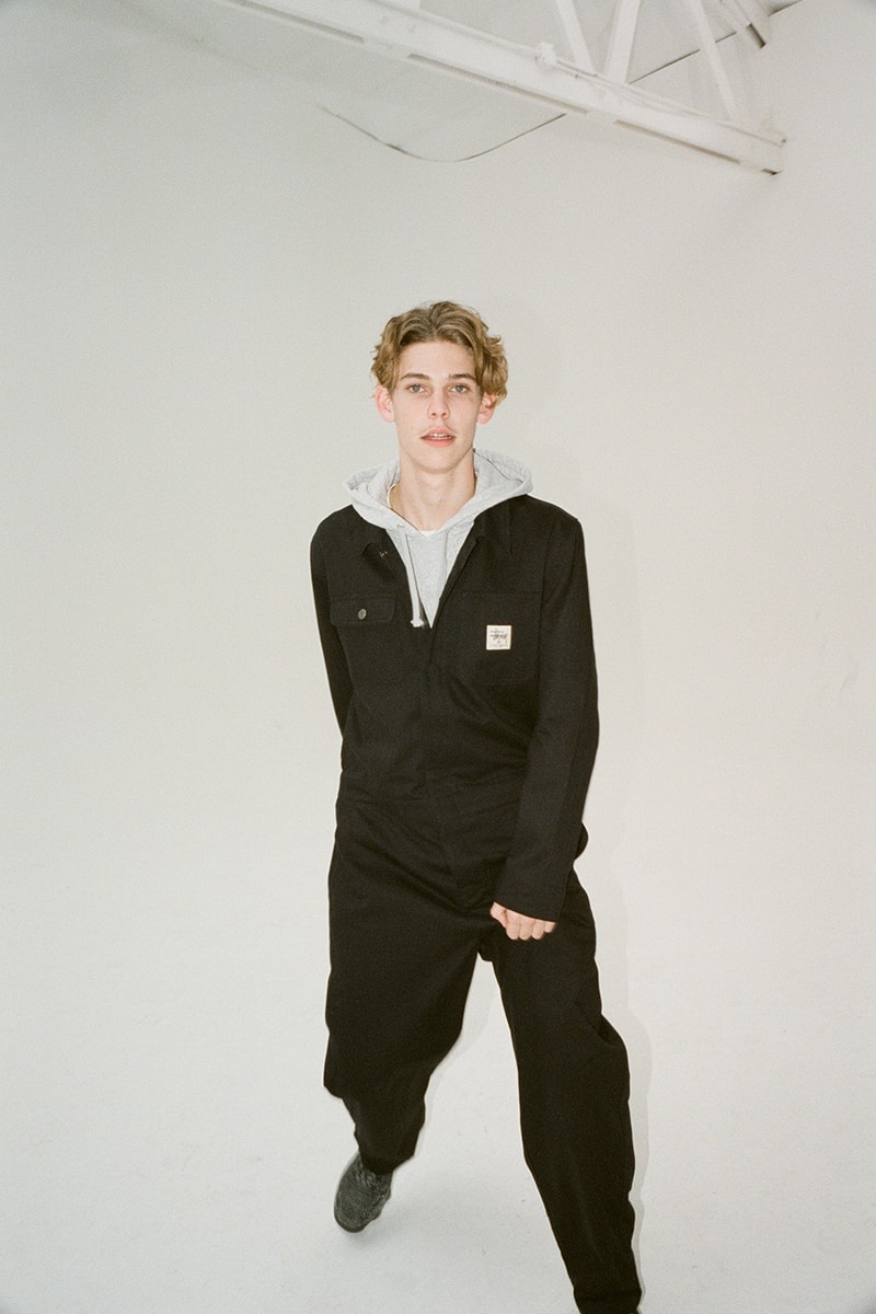 Stüssy Fall 2018 Collection Lookbook outerwear tracksuits T-shirts pants camo stripes release info