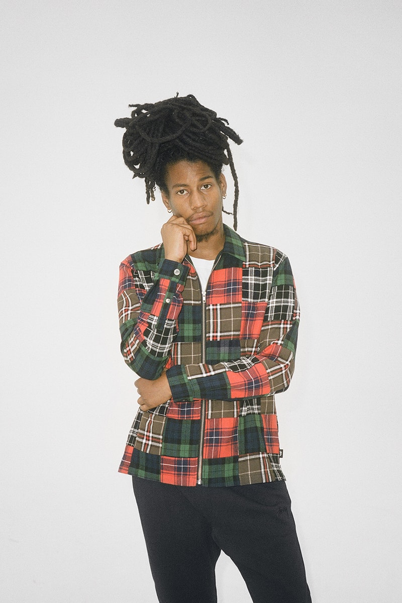 Stüssy Fall 2018 Collection Lookbook outerwear tracksuits T-shirts pants camo stripes release info