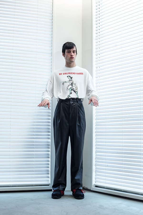 sub age fall winter 2018 lookbook collection imagery post japan punk graphic tee shirt puffer jacket vest hoodie