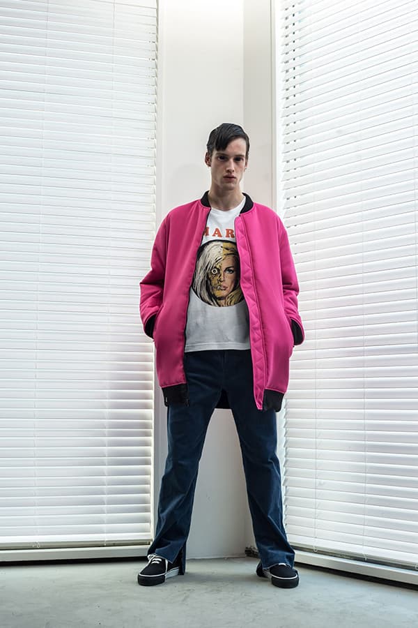 sub age fall winter 2018 lookbook collection imagery post japan punk graphic tee shirt puffer jacket vest hoodie
