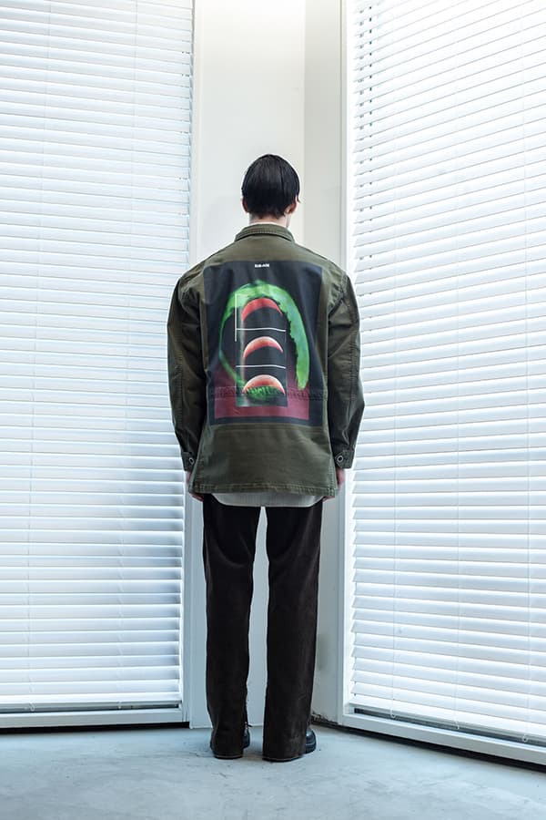 sub age fall winter 2018 lookbook collection imagery post japan punk graphic tee shirt puffer jacket vest hoodie