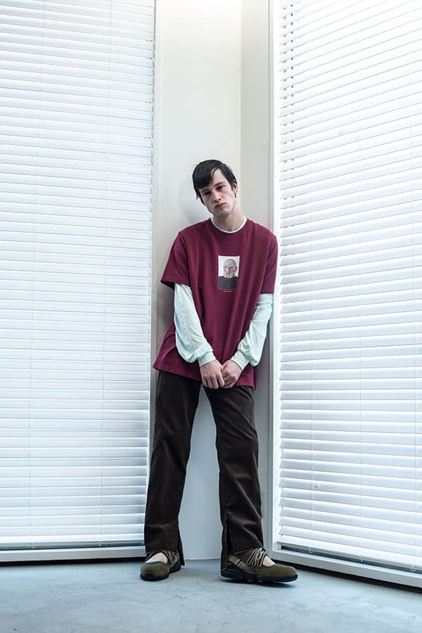 sub age fall winter 2018 lookbook collection imagery post japan punk graphic tee shirt puffer jacket vest hoodie