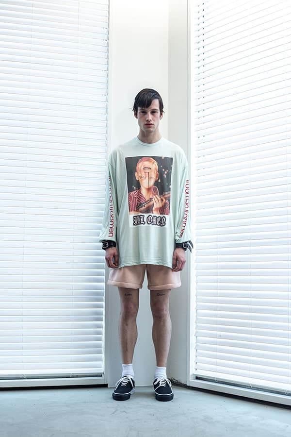sub age fall winter 2018 lookbook collection imagery post japan punk graphic tee shirt puffer jacket vest hoodie
